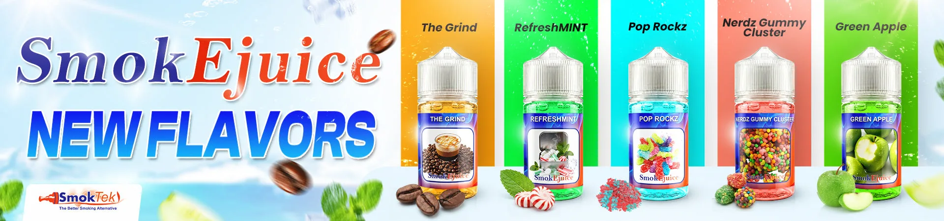SmokEjuice e-liquid brand banner