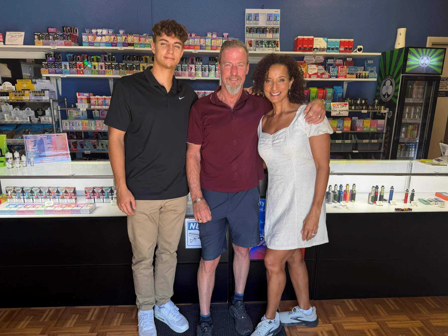 Rob and family, founders of SmokTek