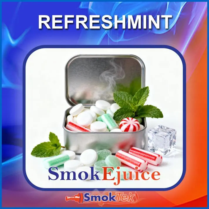 RefreshMINT SmokEjuice - Premium Natural E-Liquid